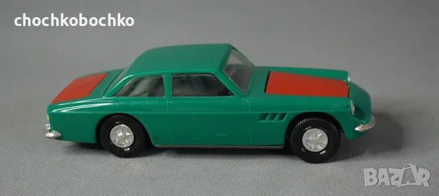 FERRARI Стара Немска Пластмасова играчка модел спортна кола, снимка 2 - Колекции - 55346897