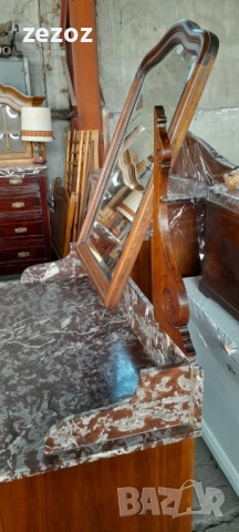 Антикварен тоалетен шкаф №70, снимка 8 - Шкафове - 54104692