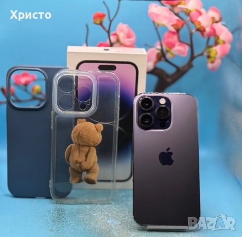 Apple iPhone 14 Pro, 128GB, 6GB RAM, 5G, Deep Purple  , снимка 6 - Apple iPhone - 54444427
