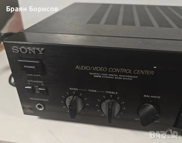 Sony STR-AV220 – винтидж усилвател, тежък, мощен, класически звук, снимка 4 - Ресийвъри, усилватели, смесителни пултове - 54361786