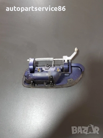 Задна дясна външна дръжка за врата синя за Volvo S60 (2002-2006), снимка 2 - Части - 54156415