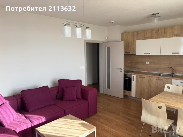 Под наем двустаен апартамент в Обеля 1, снимка 2 - Апартаменти - 54200758