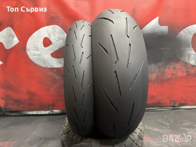 120 70 17 / 200 55 17, Мото гуми, Pirelli DiabloRossoIVCorsa, снимка 2 - Гуми и джанти - 55533577