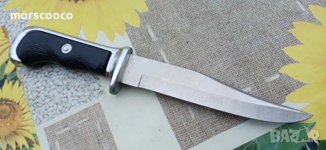 Рядък немски ловен нож -,,FES - Solingen" , снимка 3 - Ножове - 54094892