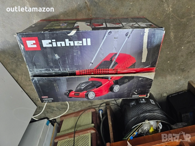 Електрическа косачка Einhell 1000 W, 32 см, снимка 8 - Градинска техника - 54899209