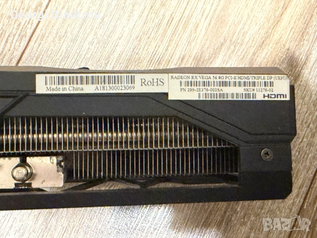 Sapphire Pulse RX VEGA56 8GB HBM2, снимка 4 - Видеокарти - 54686621