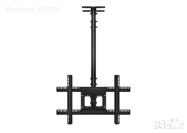 Качествена Таванна Стойка за Телевизор 32–80 инча, до 68 кг, въртяща се