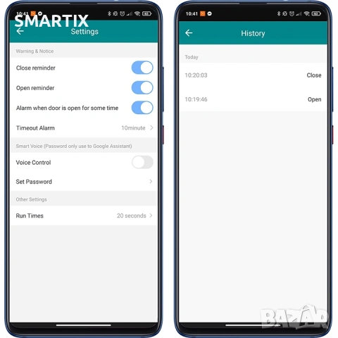Смарт WiFi Контролер за Гаражна Врата и Порта Tuya Smart, снимка 11 - Гаражни врати - 55058713