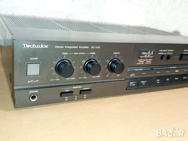 Стерео усилвател Technics SU-V40, снимка 2 - Ресийвъри, усилватели, смесителни пултове - 54511021