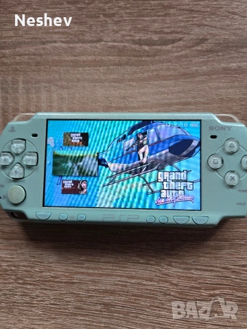 PSP Limited mint green, снимка 5 - PlayStation конзоли - 54091419