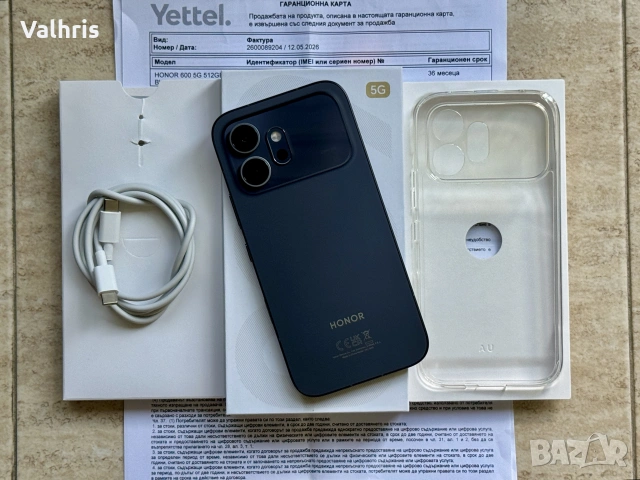 Honor 600 512GB / КАТО НОВ / 3г. ГАРАНЦИЯ