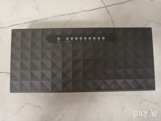Суич 8-порта, Switch 8 port, осемпортов суич, 1GB, 1000MB, снимка 3 - Суичове - 54093586