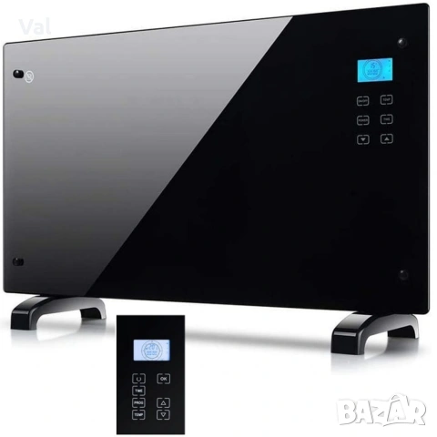 Електрически конвектор Heltes 2000W – Стилен и ефективен отоплителен уред с LCD дисплей , снимка 3 - Отоплителни печки - 55054433