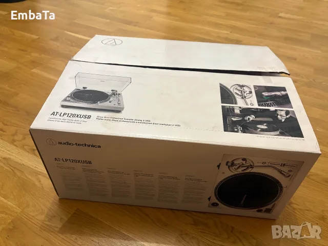 Грамофон Audio Technika  LP 120XUSB, снимка 5 - Грамофони - 55345085