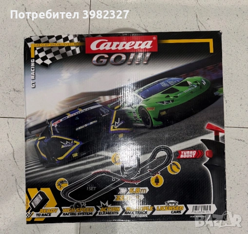 Carrera GO!!! GT Racing 6.8m – писта с колички 1:43