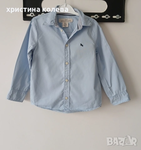 риза дънки mayoral h&m 4-5 години , снимка 5 - Детски ризи - 54728387