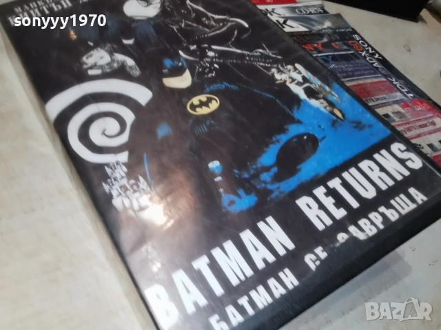 BATMAN RETURNS VHS TAPE 1906261253L1, снимка 8 - Други жанрове - 54968511