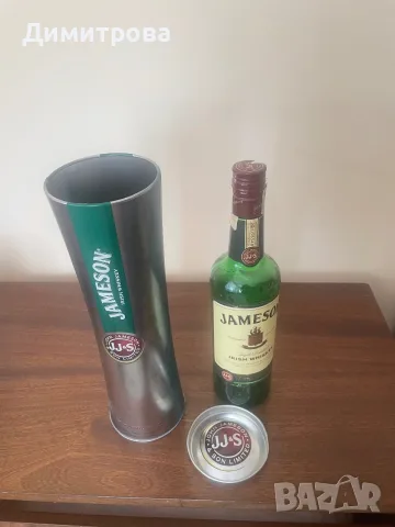 Метална подаръчна кутия Jameson, подаръчна опаковка за парфюм от Avon, снимка 2 - Колекции - 40658144