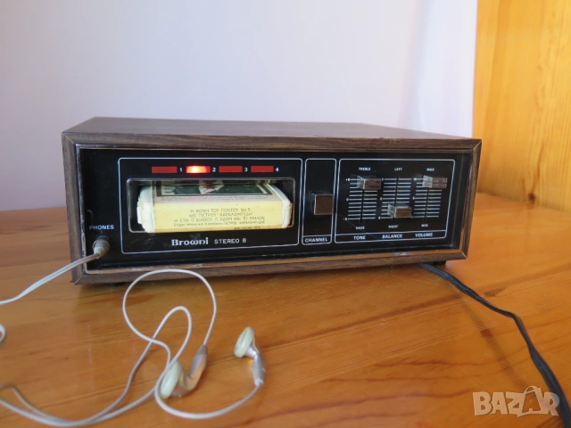 BROWNI 8 TRACK STEREO PLAYER ,japan, снимка 10 - Радиокасетофони, транзистори - 54064442