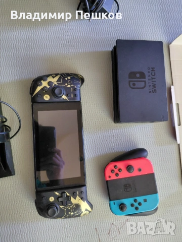 Продавам Nintendo Switch в отлично състояние, много пазен., снимка 9 - Nintendo конзоли - 54721762