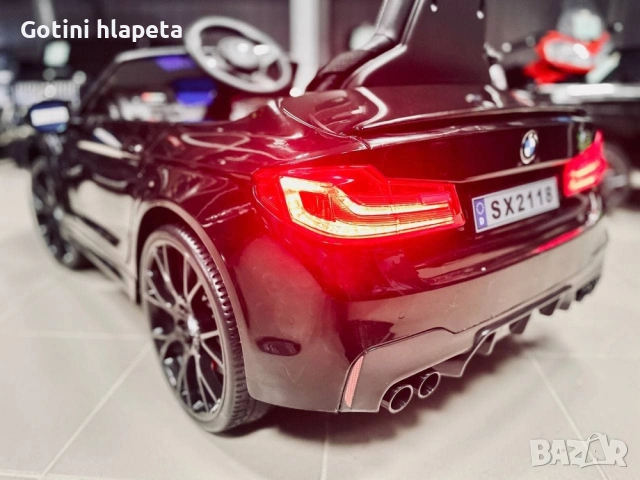 Aкумулаторна кола Bmw M5 Premium 24V/7Ah,500W Drift функция, снимка 10 - Детски велосипеди, триколки и коли - 37299379