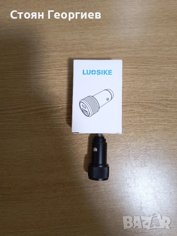 USB C зарядно за кола и USB C кабел, LUOSIKE 38W 2-портов (PD/QC) адаптер за запалка 12V/24V USB, снимка 2 - Друга електроника - 54993631