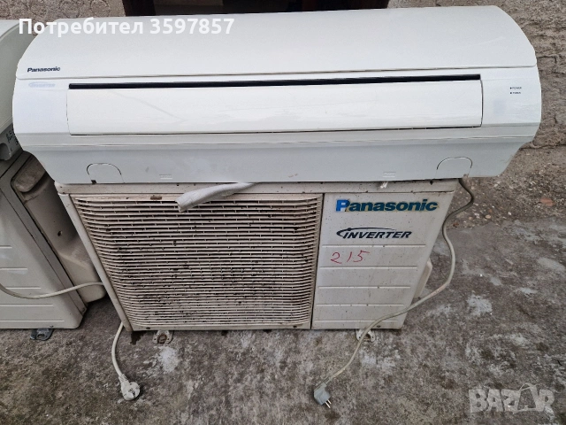 Инверторен Климатик Panasonic 9 ka Отличен , снимка 11 - Климатици - 54489112
