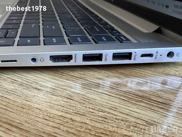 HP EliteBook 640 G10`Ryzen Pro 7530U/16GB RAM/512GB SSD/Full HD IPS/Батерия 7ч, снимка 5 - Лаптопи за работа - 55273009