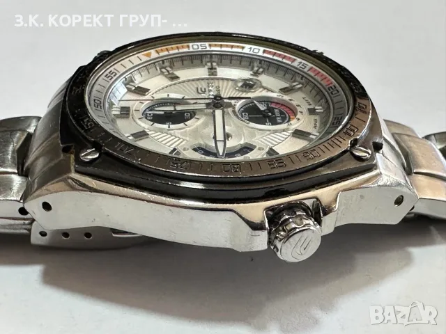 Casio EDIFICE EF-503D-7AV – Оригинален мъжки хронограф, снимка 5 - Мъжки - 55475935