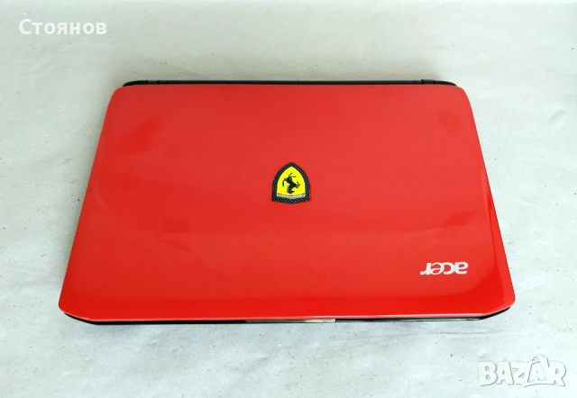 Лаптоп, нотбук Acer Ferrari One 200 - ОТЛИЧЕН, снимка 2 - Лаптопи за дома - 54500915