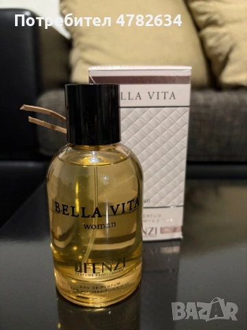 Парфюм Bella Vita - Fenzi, 100 ml, Розово, снимка 2 - Дамски парфюми - 54169284