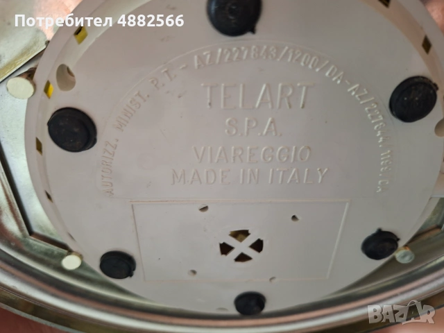 Ретро италиански телефон, снимка 12 - Декорация за дома - 55256751