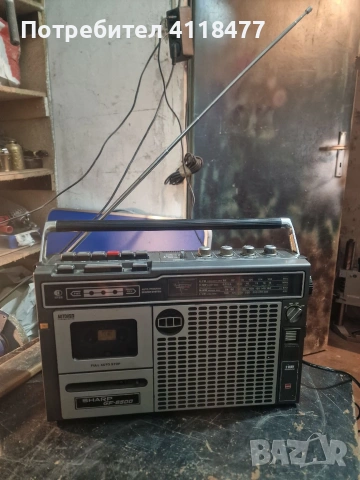 Касетофон SHARP GF6500H