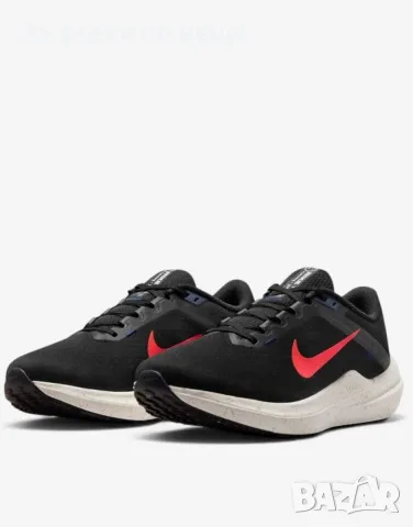 NIKE Air Winflo 10 Black / White Мъжки Маратонки👟Мъжки Спортни Обувки Код P2858