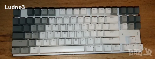 Lorgar Azar 514 TKL White механична клавиатура Dream Purple Switch, снимка 3 - Клавиатури и мишки - 55649426