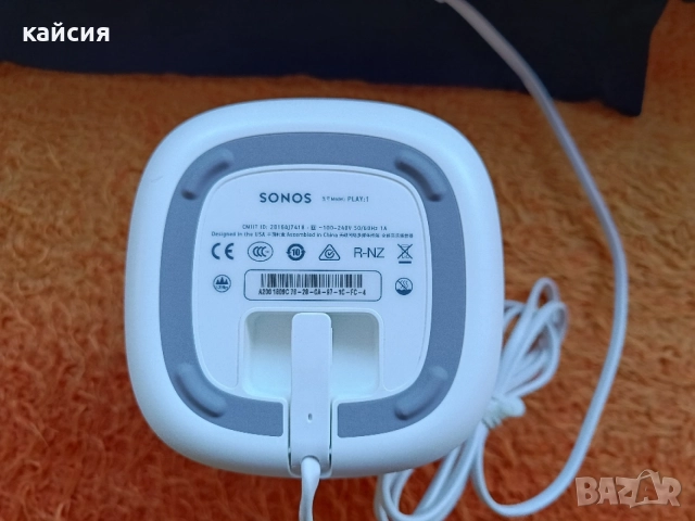 Тонколона Sonos play 1 , снимка 5 - Тонколони - 54663677