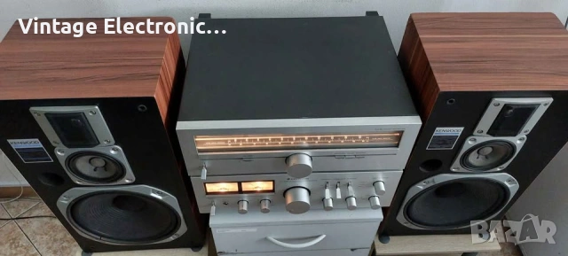 Сет на Kenwood - усилвател, тунер и тонколони, снимка 4 - Аудиосистеми - 54565600