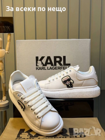 Karl Lagerfeld Дамски Маратонки👟Дамски Спортни Обувки Карл Лагерфелд - Различни Цветове Код SK1376, снимка 5 - Маратонки - 54337243