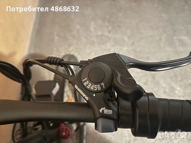 ЕЛЕКТРИЧЕСКИ ВЕЛОСИПЕД, MTB, 500W, 21 СКОРОСТИ, снимка 4 - Велосипеди - 55067703