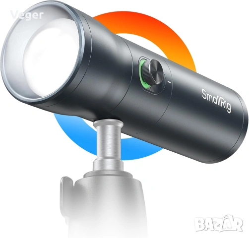 Професионално осветление SMALLRIG RF10C RGB LED Photography Flashlight, снимка 6 - Прожектори - 54974717