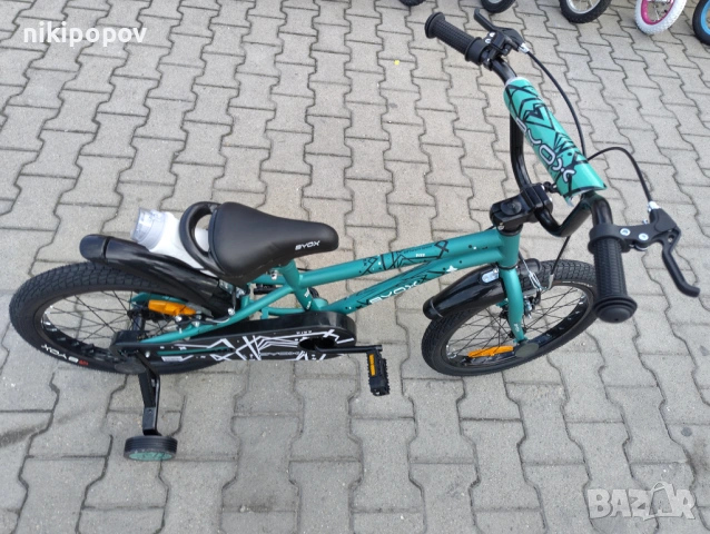 X Детски велосипед 18" PIXY зелен, снимка 3 - Велосипеди - 54395203