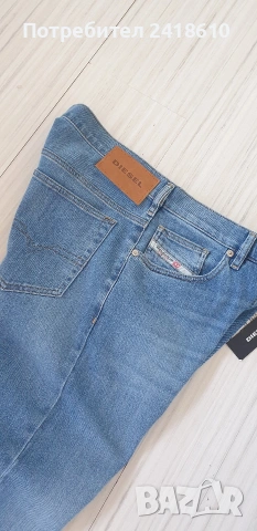 Diesel  D - Yennox Tapered Fit Mens Size 33 / 32 НОВО! ОРИГИНАЛ Мъжки Дънки!, снимка 11 - Дънки - 54767363