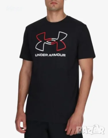 Мъжка тениска UNDER ARMOUR Gl Foundation Update Ss Tee Black  Мъжка тениска Under Armour в черен цв