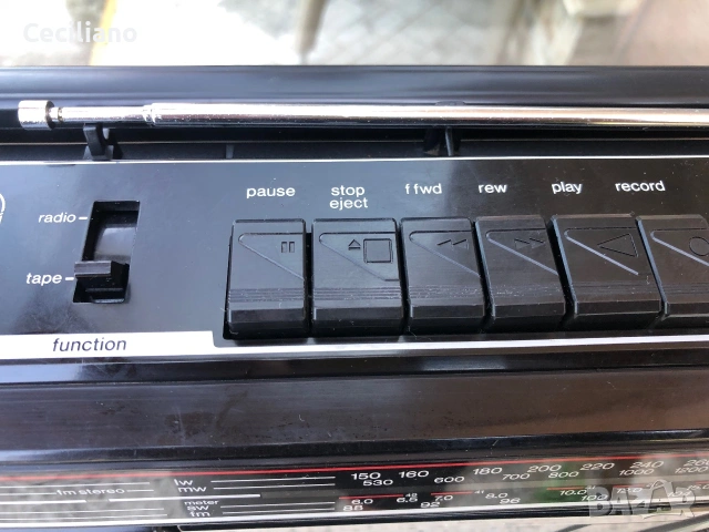 Радиокасетофон Siemens RM 864 (SANYO), снимка 6 - Радиокасетофони, транзистори - 55123460