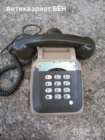 📞 РЯДКА НАХОДКА – ОРИГИНАЛЕН ДЪРЖАВЕН ТЕЛЕФОН THOMSON-CSF PTT – ФРАНЦИЯ 🇫🇷 , снимка 3 - Антикварни и старинни предмети - 55134470