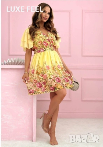 💓Дамски Рокли , снимка 2 - Рокли - 54021077