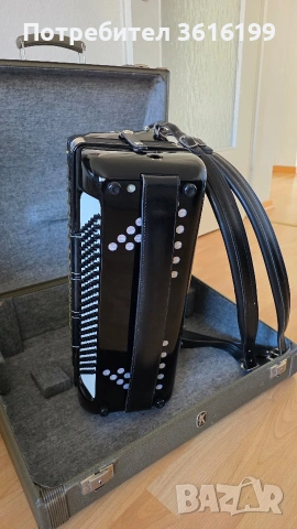 Акордеон Хонер 120 баса Hohner Atlantic IV N De Luxe , снимка 7 - Акордеони - 54194882