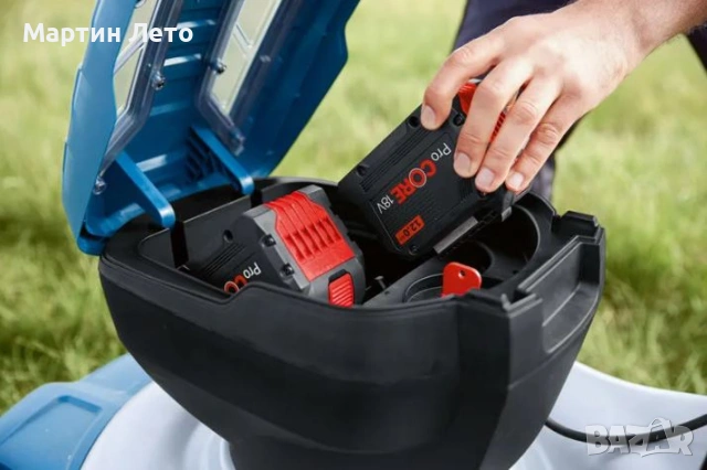 Kосачка с две батерии и зарядно. Bosch Professional GRA 18V2-46, снимка 18 - Градинска техника - 55149029