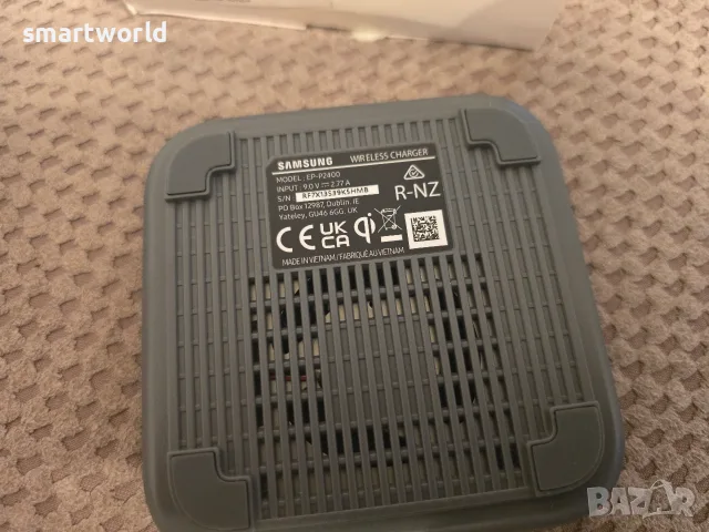 Безжично зарядно Samsung Super Fast Wireless Charger 15W, снимка 4 - Безжични зарядни - 55396483