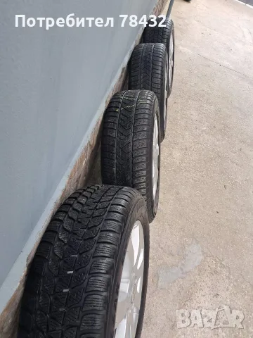 Джанти VW - 16" 5x112 с гуми 205/60/16, снимка 2 - Гуми и джанти - 55422593